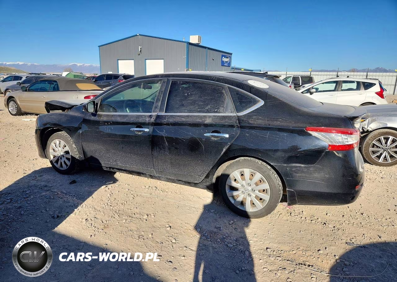 2013 Nissan Sentra S VIN:3N1AB7AP8DL751328 - 2