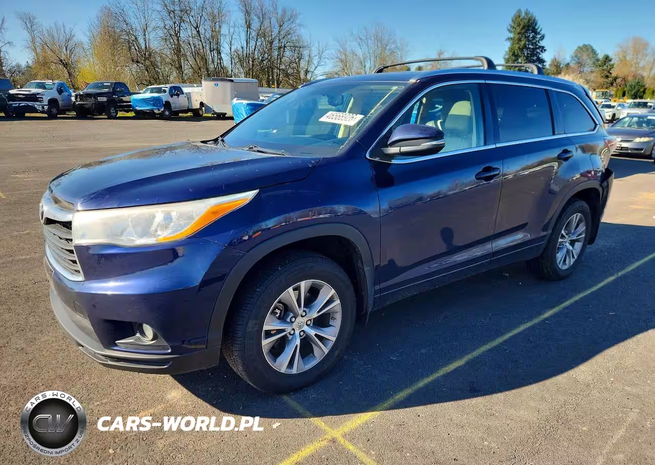 2014 Toyota Highlander Xle
