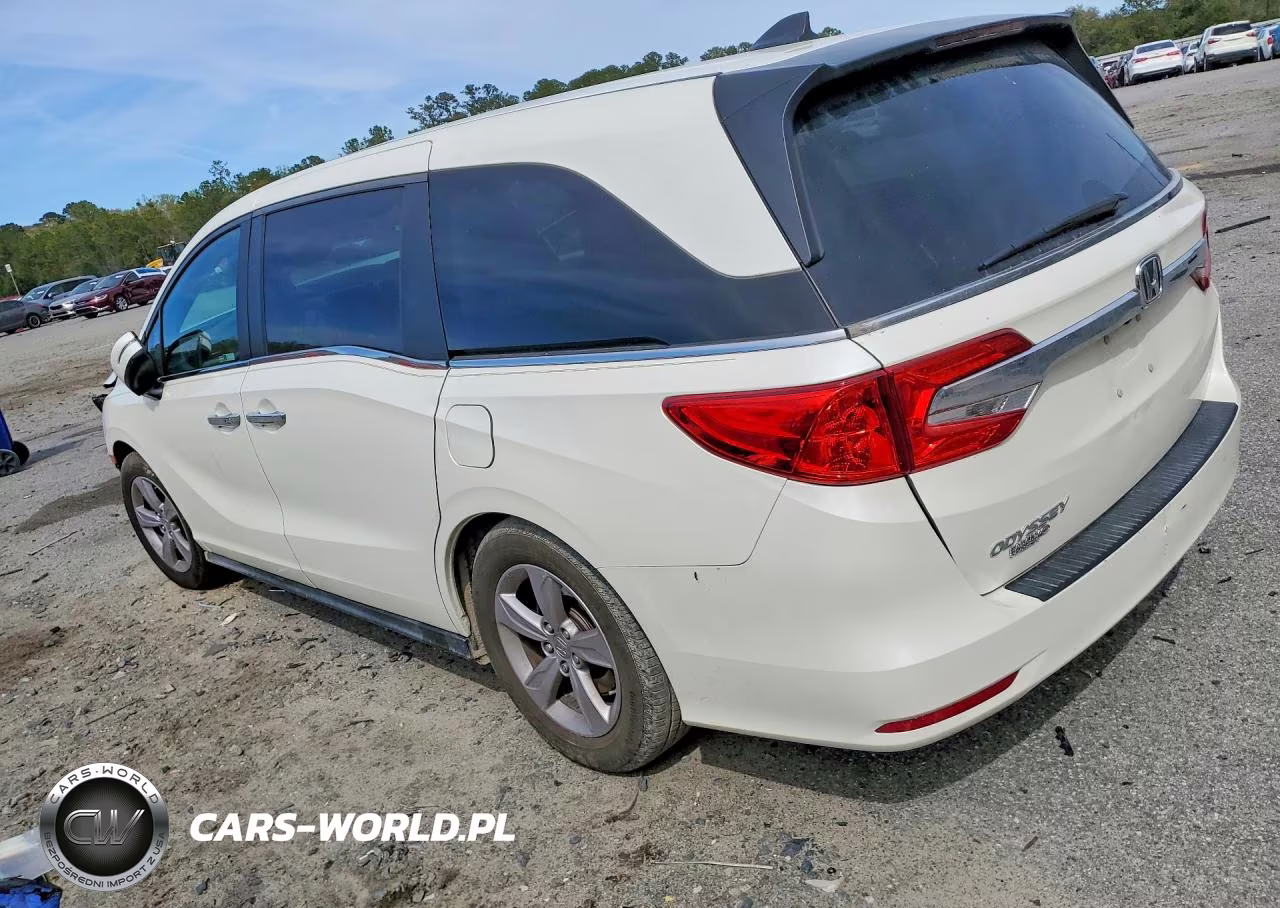 2019 Honda Odyssey Exl VIN:5FNRL6H72KB022427 - 2