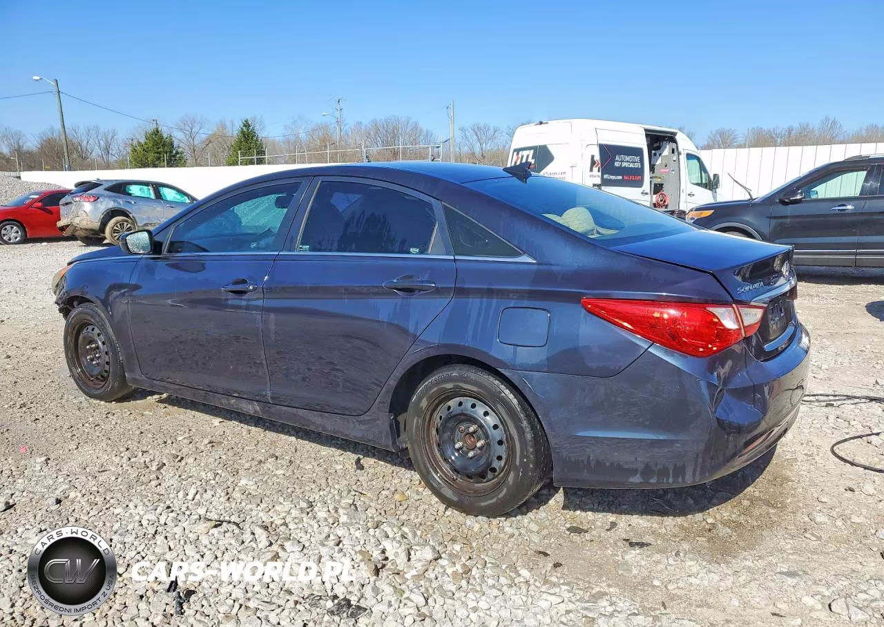 2013 Hyundai Sonata Gls VIN:5NPEB4AC8DH557392 - 2