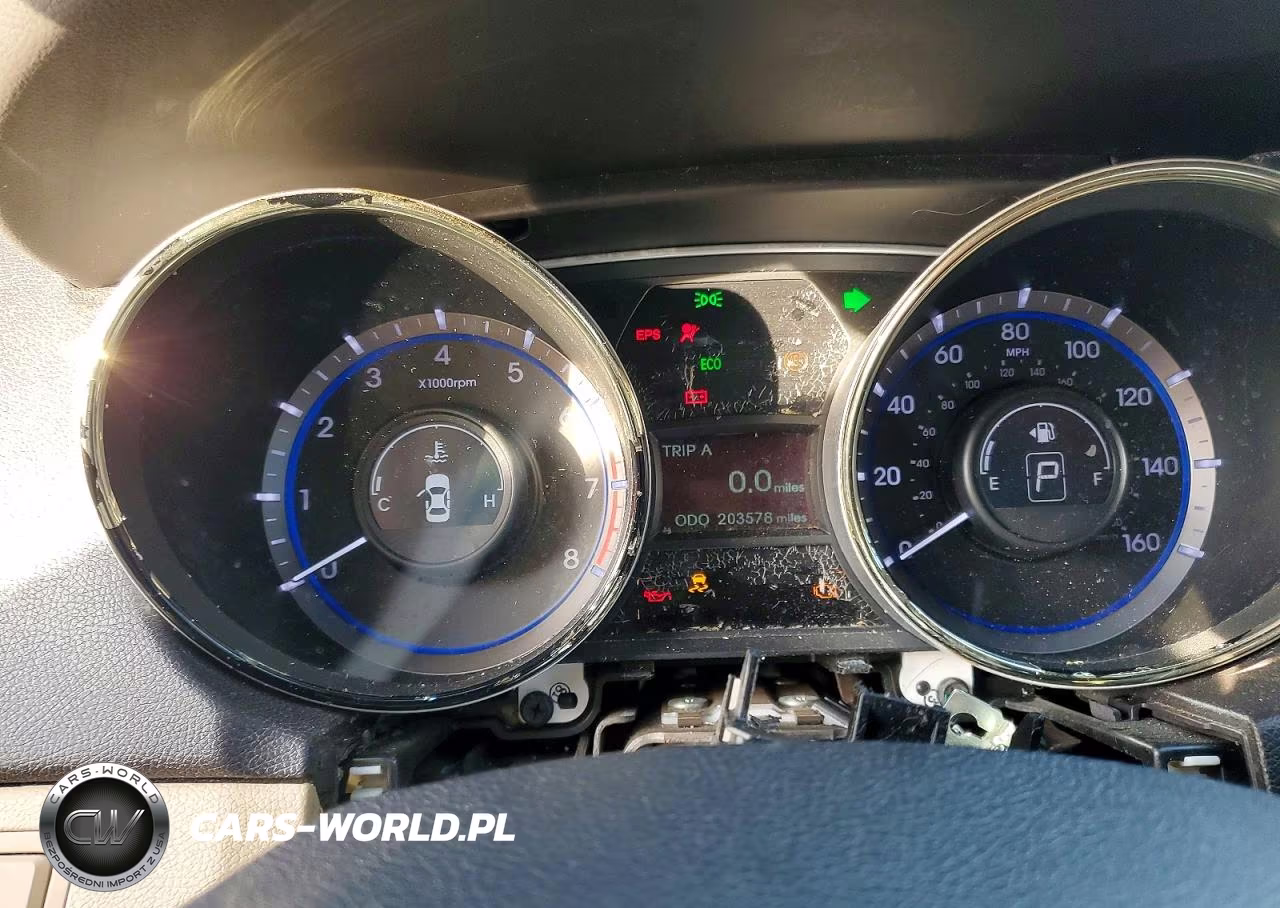 2013 Hyundai Sonata Gls VIN:5NPEB4AC8DH557392 - 9