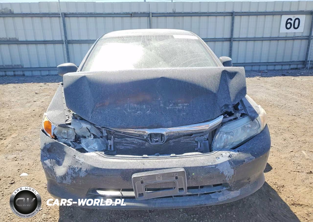 2012 Honda Civic Lx VIN:2HGFB2F55CH611095 - 5