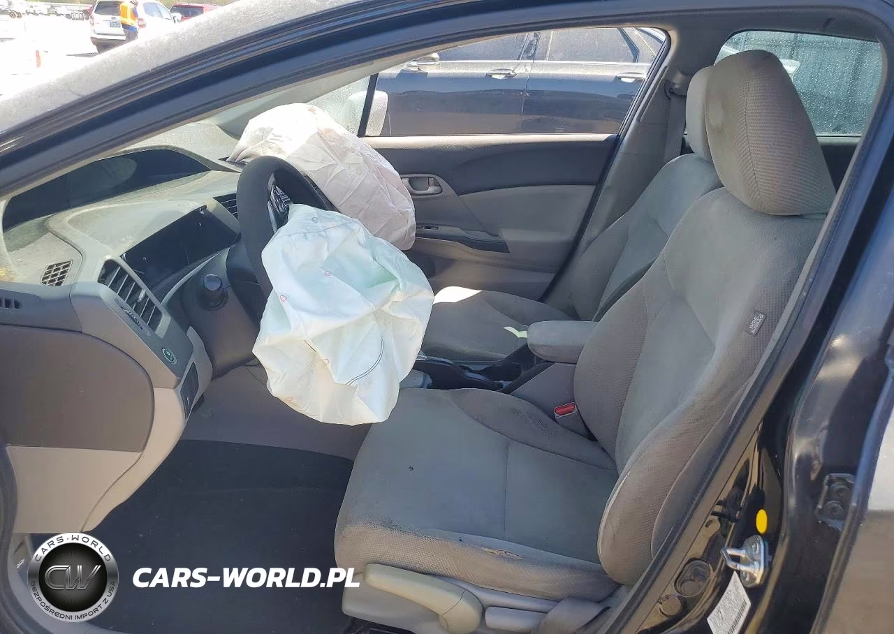 2012 Honda Civic Lx VIN:2HGFB2F55CH611095 - 7