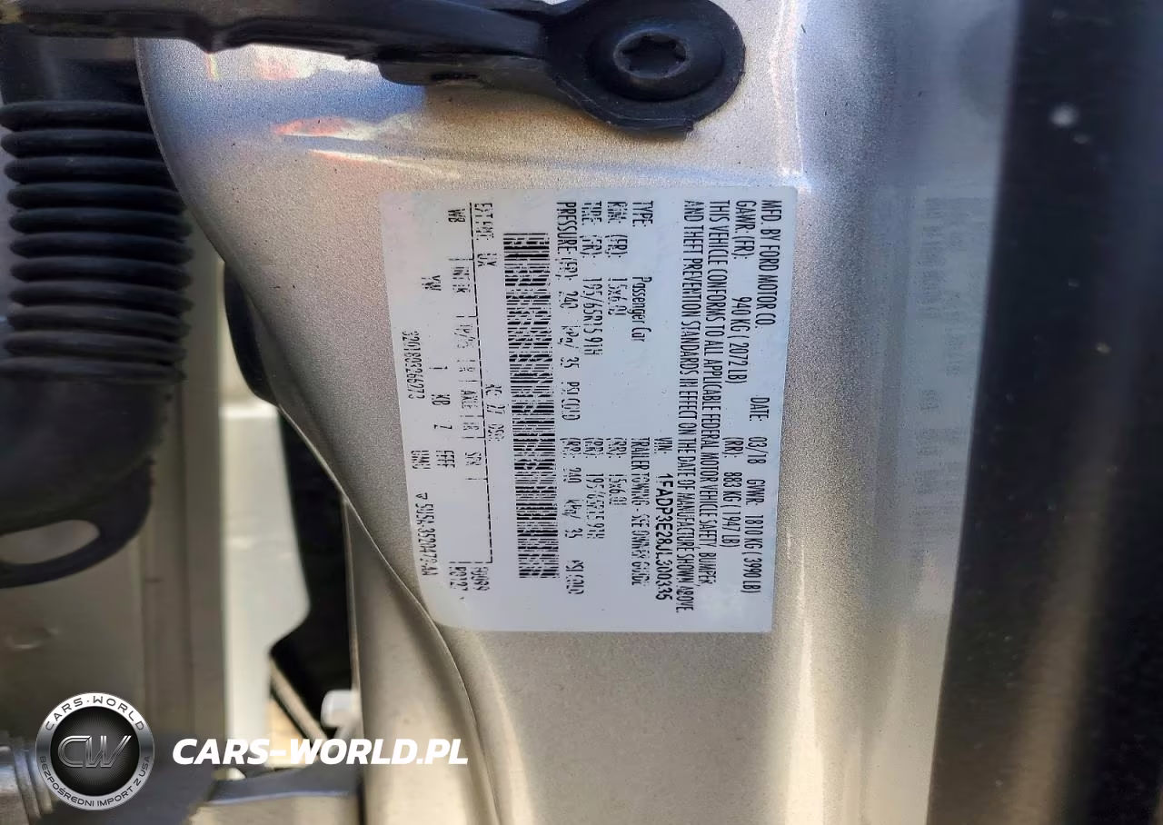 2018 Ford Focus S VIN:1FADP3E28JL300335 - 13