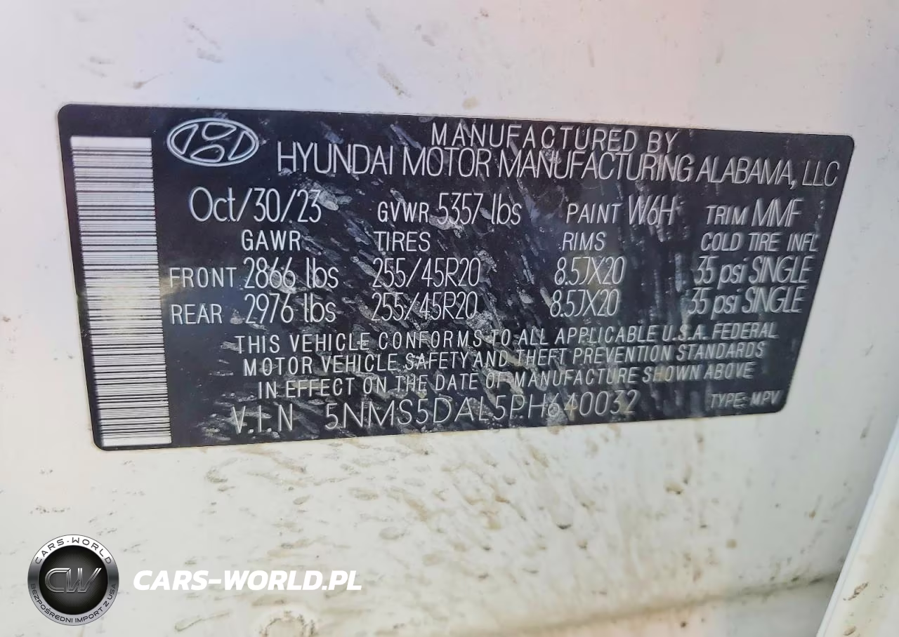 2023 Hyundai Santa Fe Calligraphy VIN:5NMS5DAL5PH640032 - 14