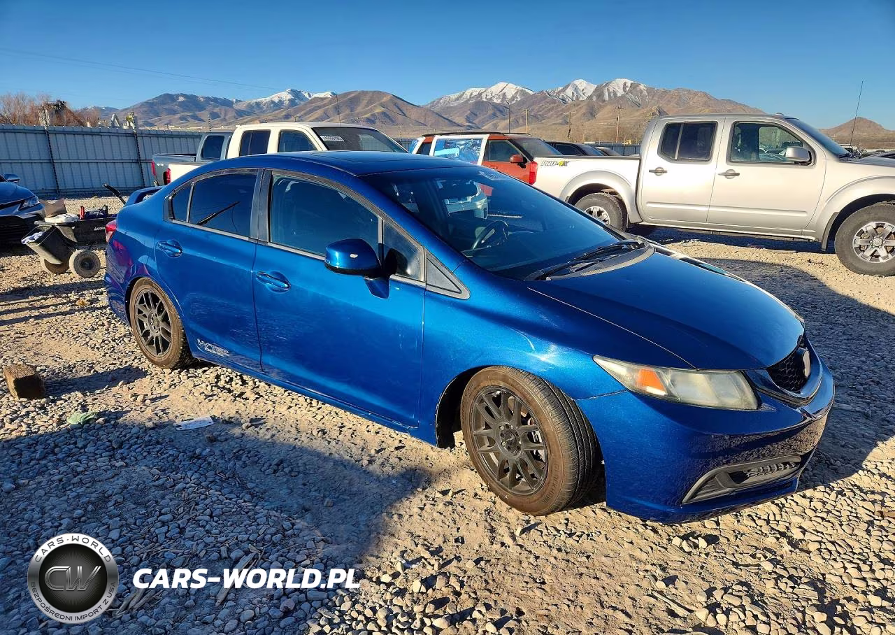 2013 Honda Civic Si VIN:2HGFB6E50DH705296 - 4