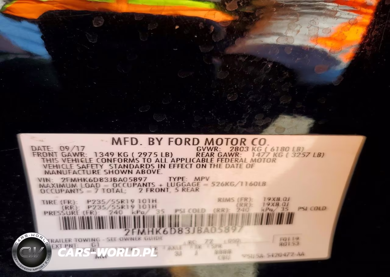 2018 Ford Flex Limited VIN:2FMHK6D83JBA05897 - 13