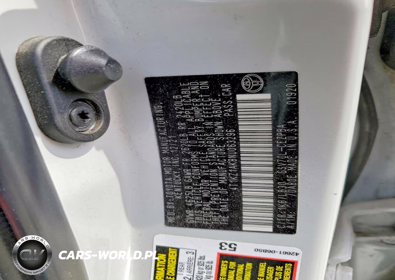 2022 Toyota Camry Xse V6 VIN:4T1KZ1AK8NU063296 - 12