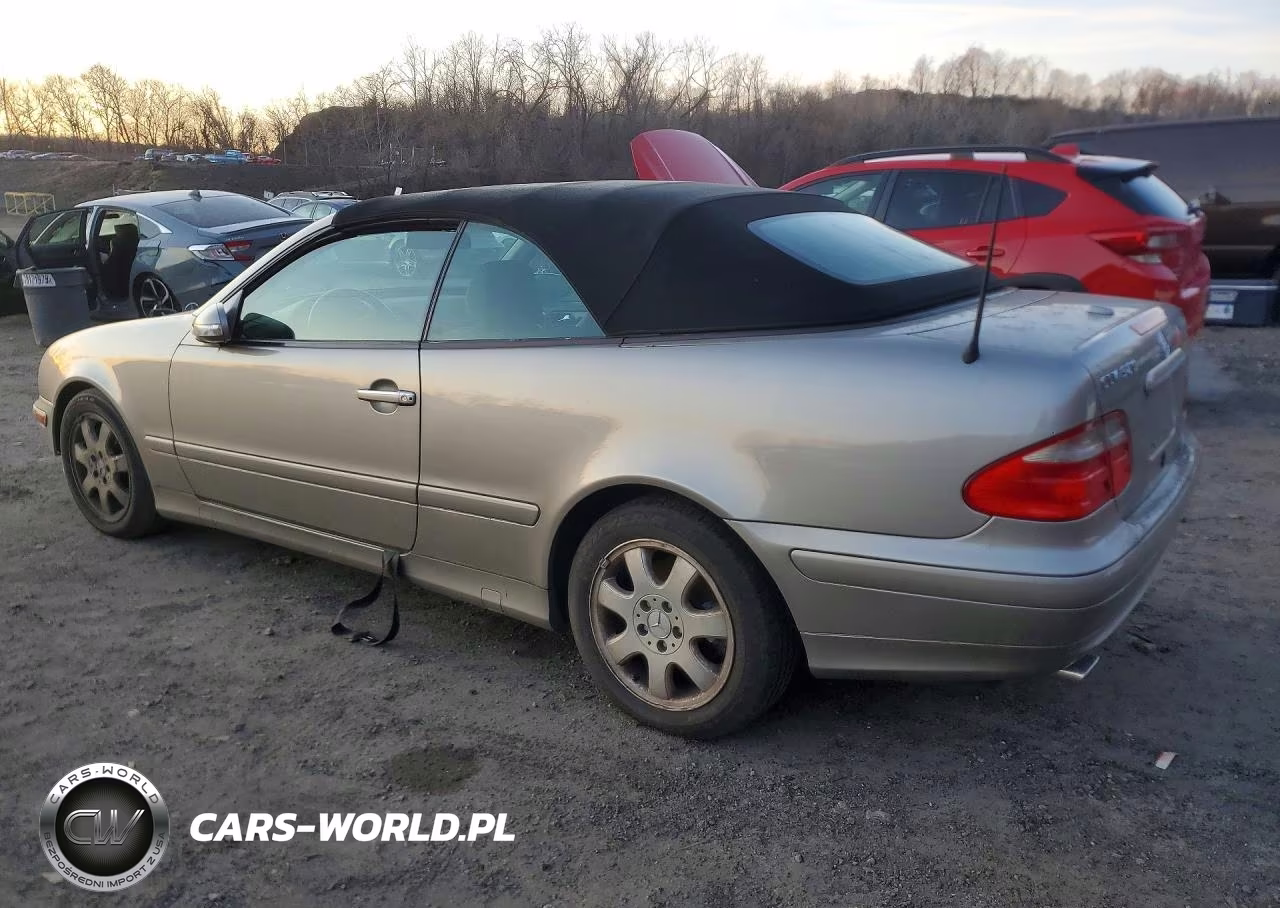 2003 Mercedes-Benz Clk 320 VIN:WDBLK65G53T140918 - 2