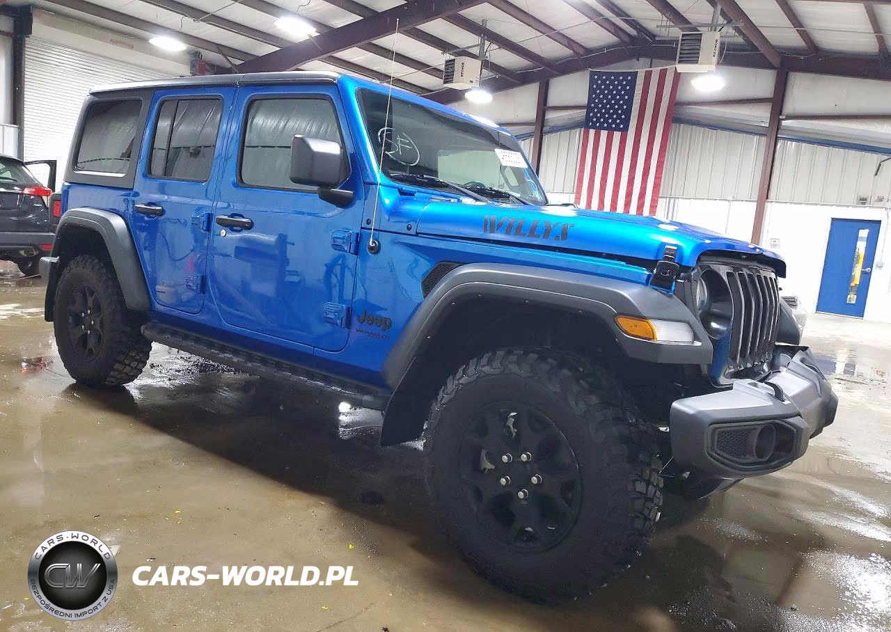 2021 Jeep Wrangler Unlimited Sport VIN:1C4HJXDG6MW753194 - 4