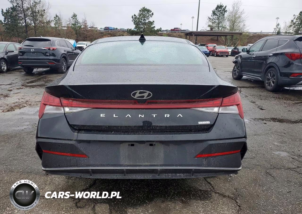 2024 Hyundai Elantra Hybrid Blue VIN:KMHLM4DJ7RU102411 - 6