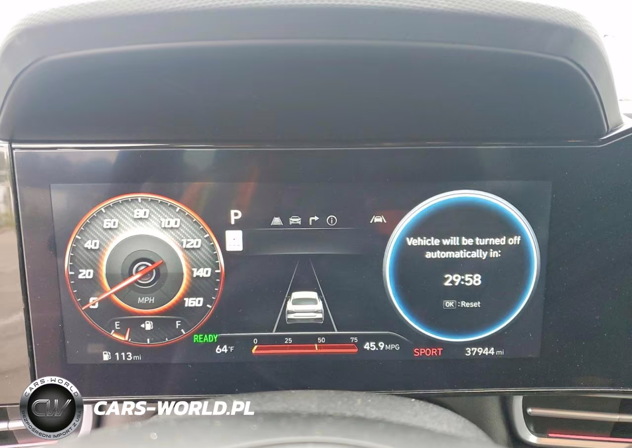 2024 Hyundai Elantra Hybrid Blue VIN:KMHLM4DJ7RU102411 - 9
