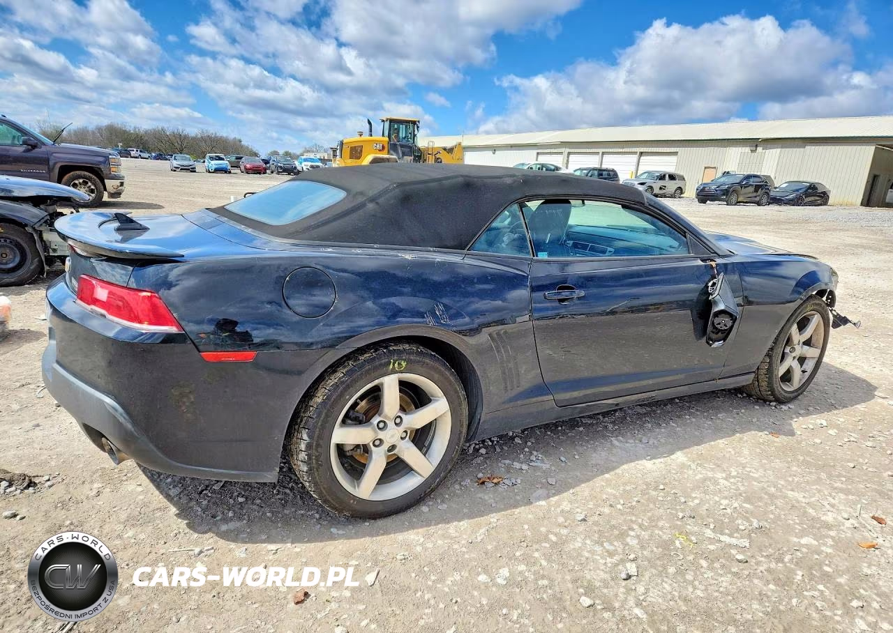 2015 Chevrolet Camaro Lt VIN:2G1FD3D34F9174438 - 3