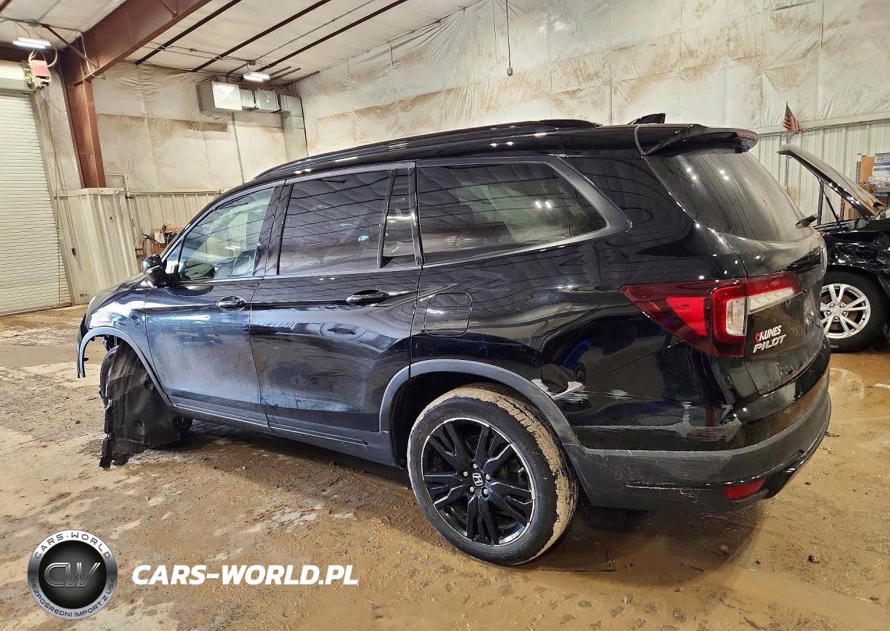 2020 Honda Pilot Black VIN:5FNYF6H78LB056831 - 2