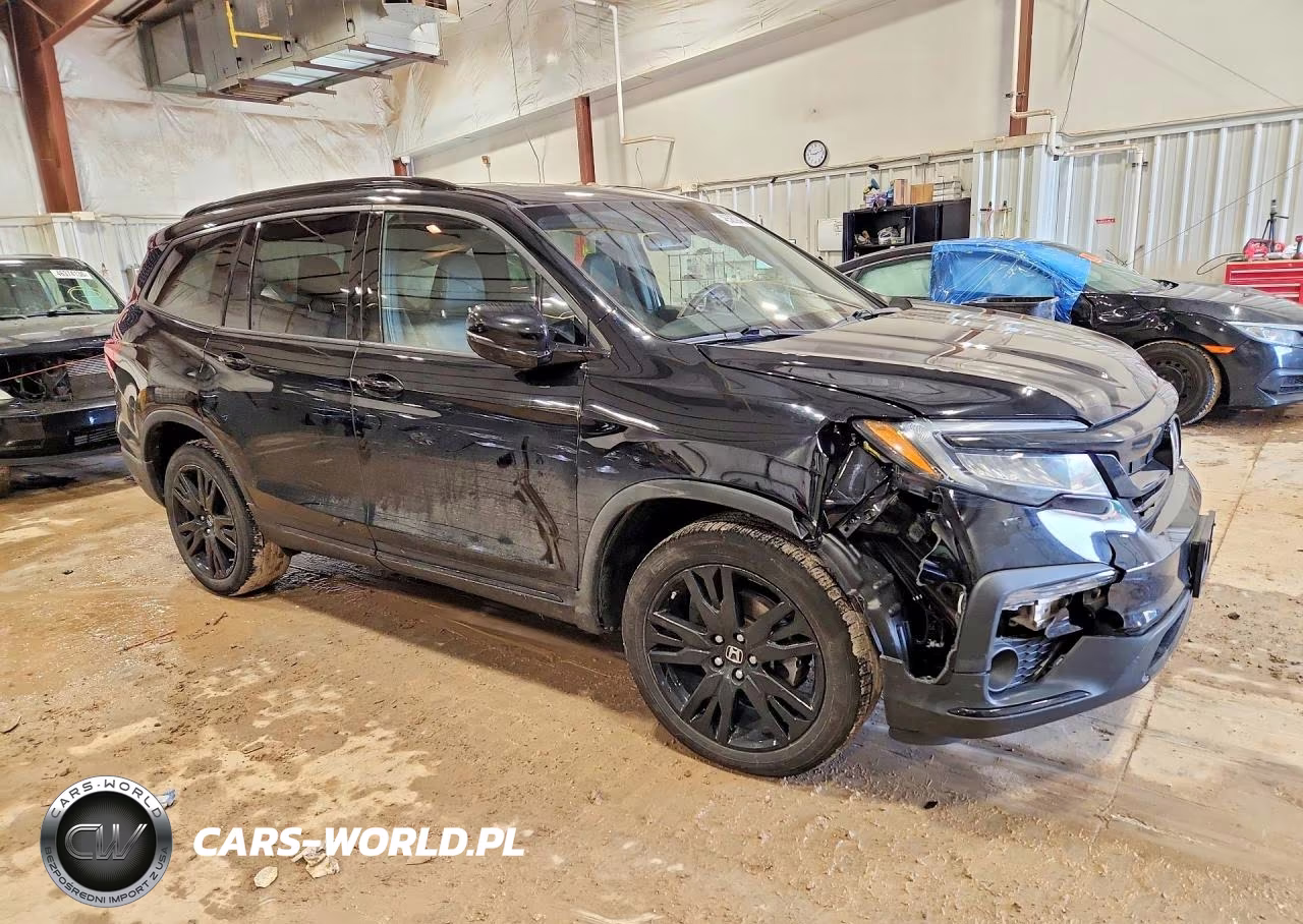 2020 Honda Pilot Black VIN:5FNYF6H78LB056831 - 4