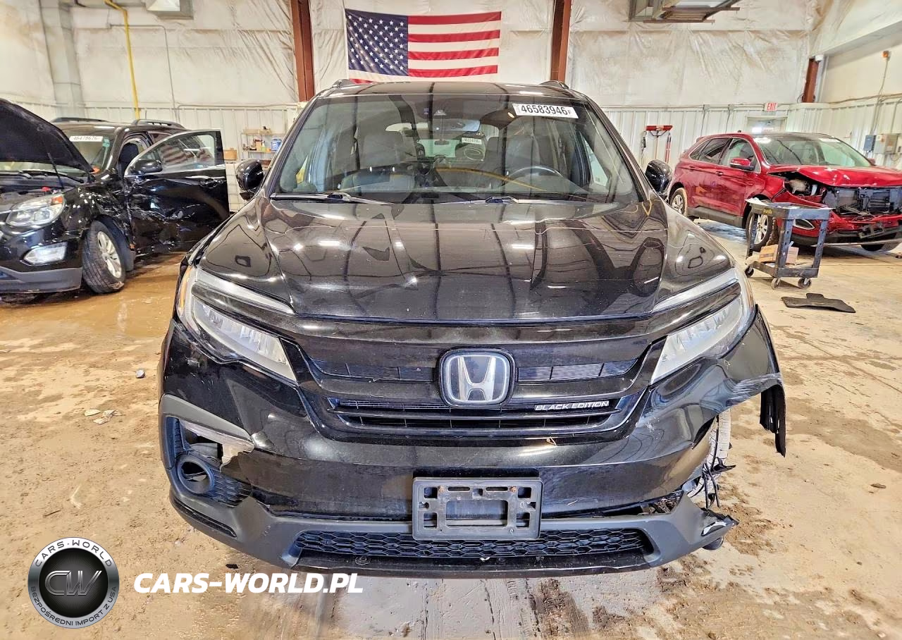 2020 Honda Pilot Black VIN:5FNYF6H78LB056831 - 5