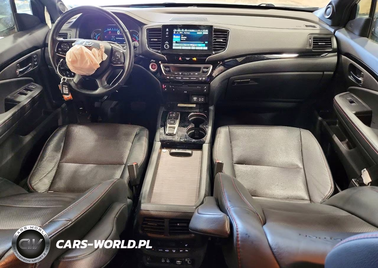 2020 Honda Pilot Black VIN:5FNYF6H78LB056831 - 8