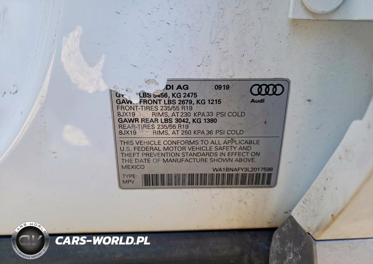 2020 Audi Q5 Premium Plus VIN:WA1BNAFY3L2017598 - 13
