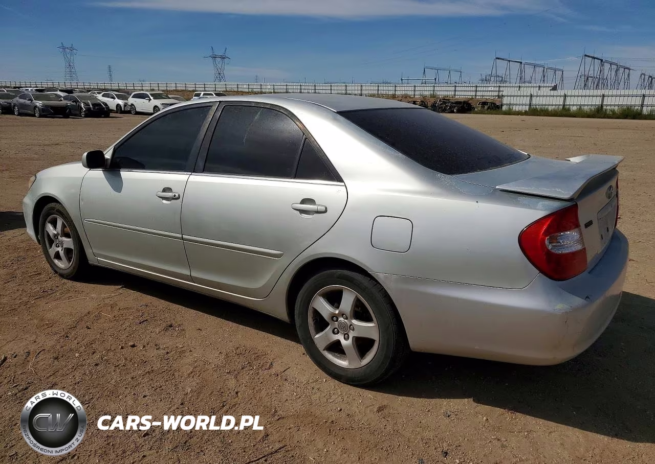 2004 Toyota Camry Se VIN:JTDBE32KX40296399 - 2