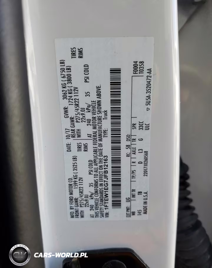 2018 Ford F150 Supercrew VIN:1FTEW1EG7JFB12163 - 13