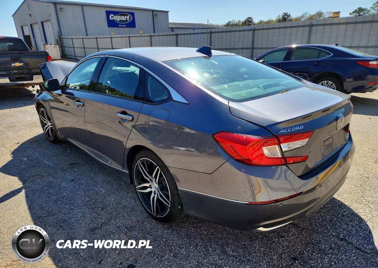 2021 Honda Accord Touring Hybrid VIN:1HGCV3F96MA009132 - 2