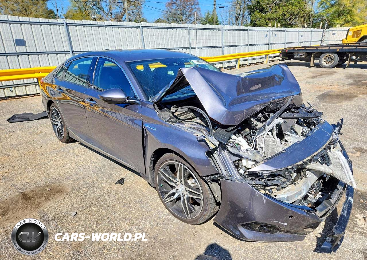 2021 Honda Accord Touring Hybrid VIN:1HGCV3F96MA009132 - 4