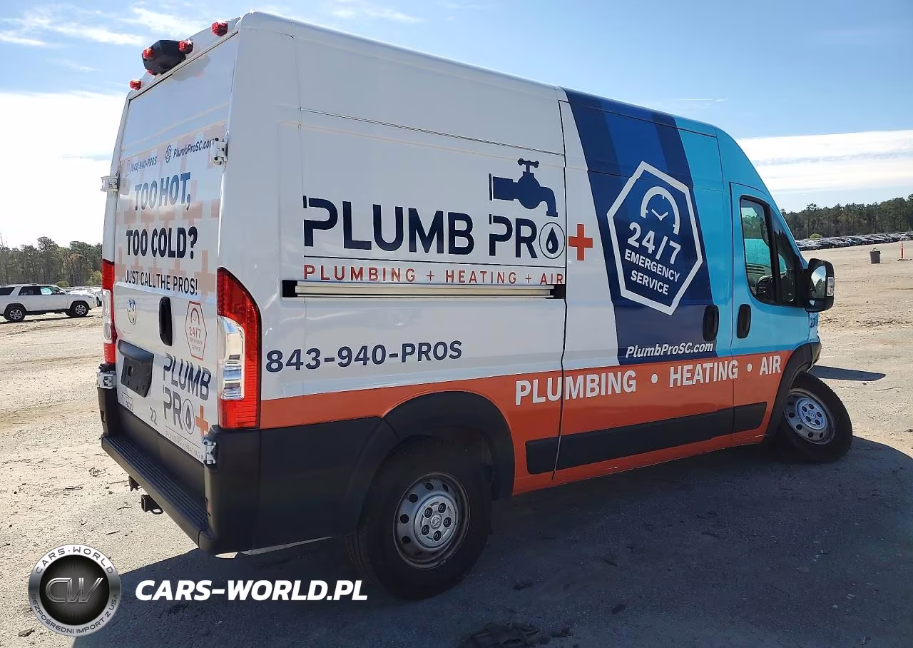 2023 Ram Promaster 2500 2500 High VIN:3C6LRVCG9PE591642 - 3