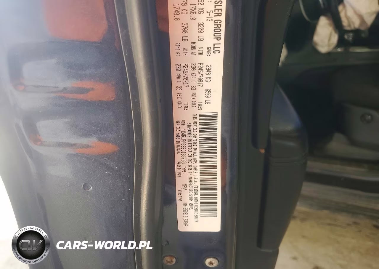 2014 Jeep Gran Cher VIN:1C4RJFAG2EC186763 - 13