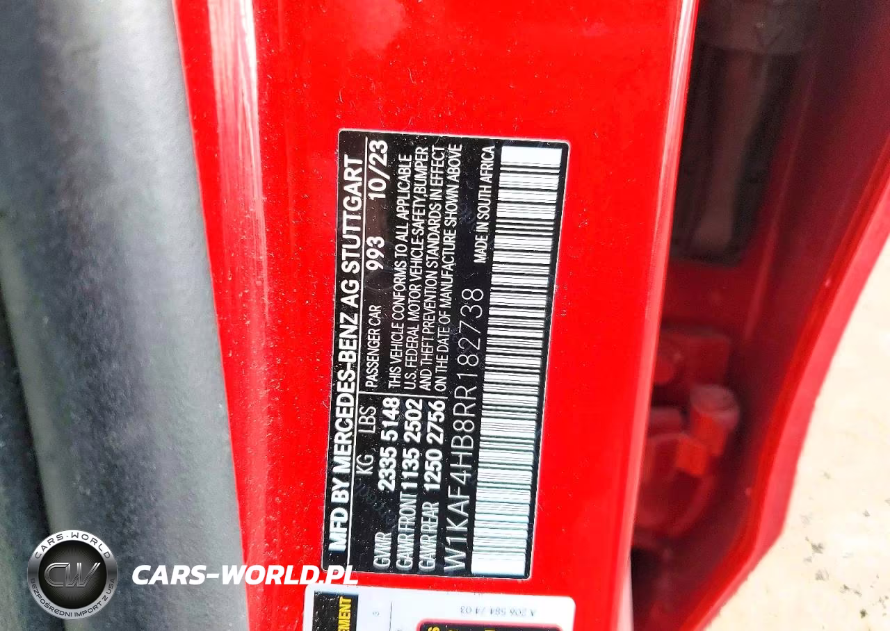 2024 Mercedes-Benz C 300 4Matic VIN:W1KAF4HB8RR182738 - 12
