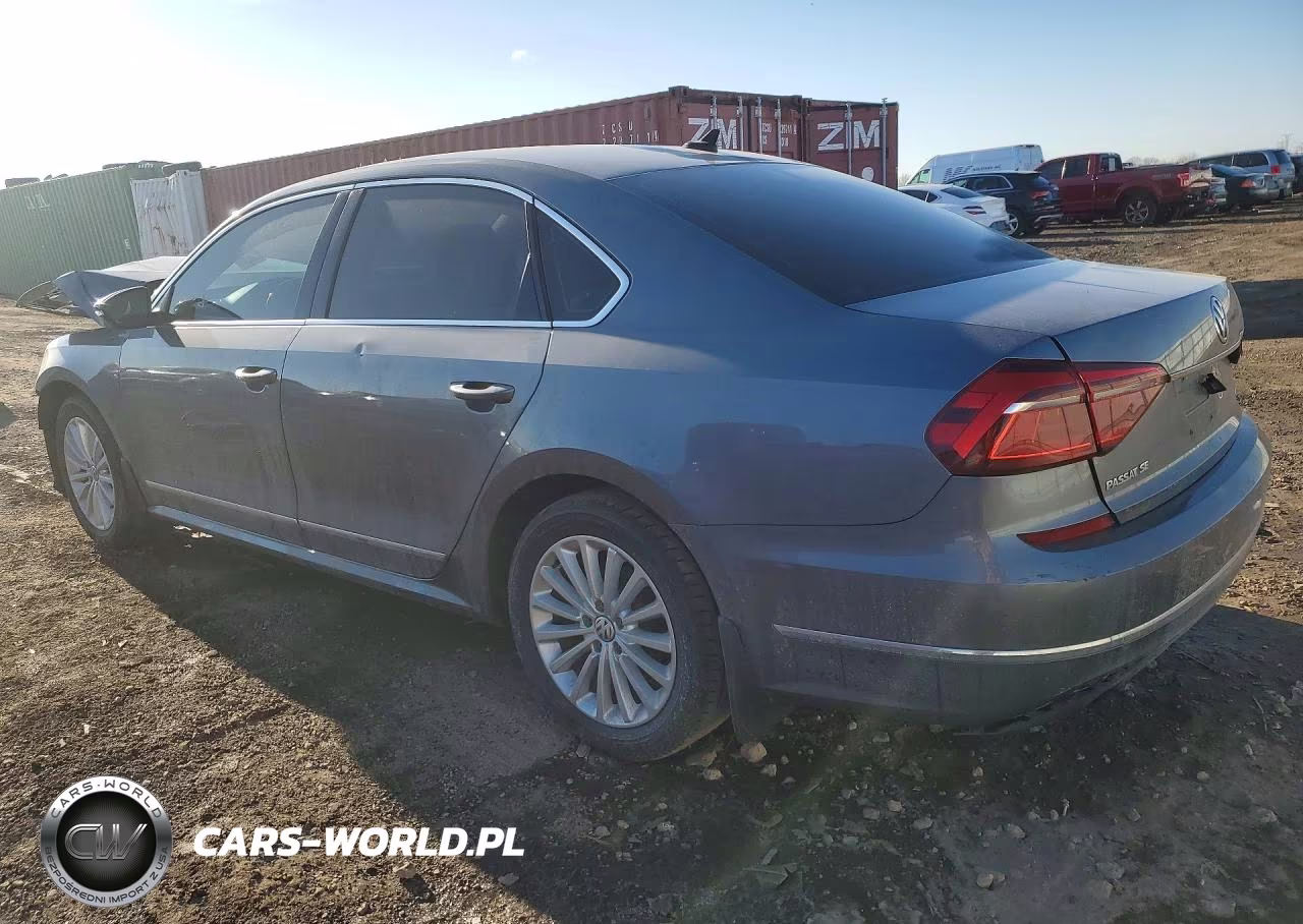 2017 Volkswagen Passat Se VIN:1VWBT7A32HC026303 - 2
