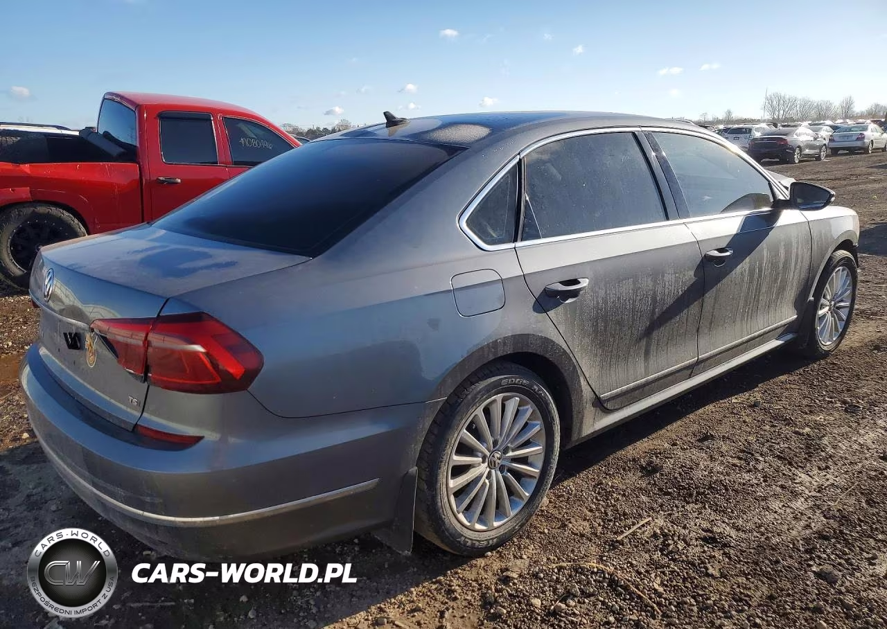 2017 Volkswagen Passat Se VIN:1VWBT7A32HC026303 - 3