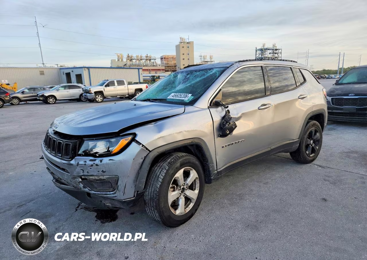 2019 Jeep Compass Latitude VIN:3C4NJDBBXKT597155 - 1