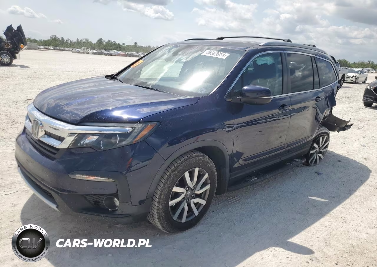 2019 Honda Pilot Exl VIN:5FNYF6H76KB500304 - 1