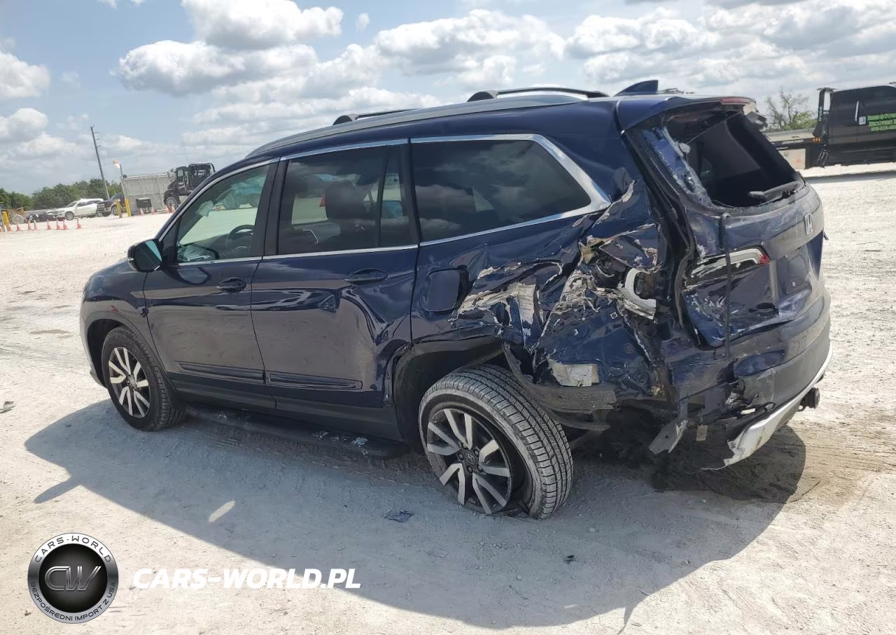 2019 Honda Pilot Exl VIN:5FNYF6H76KB500304 - 2