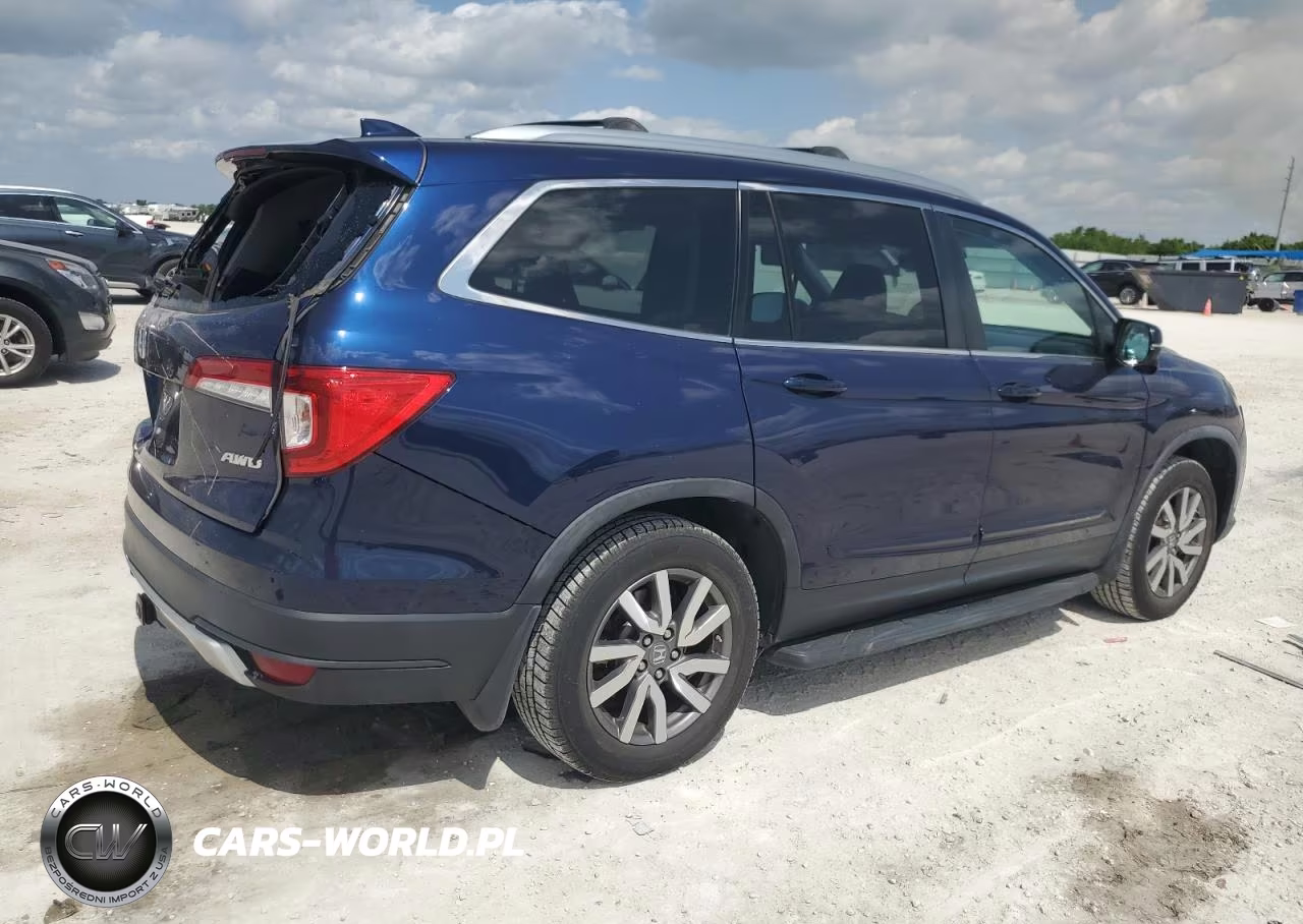 2019 Honda Pilot Exl VIN:5FNYF6H76KB500304 - 3