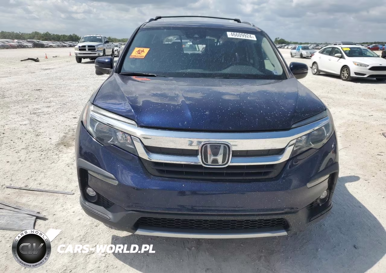 2019 Honda Pilot Exl VIN:5FNYF6H76KB500304 - 5