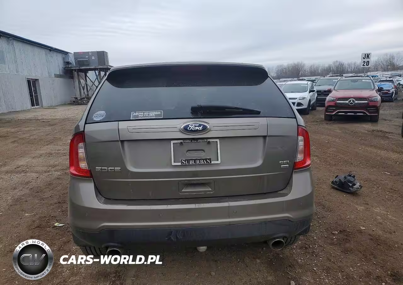 2013 Ford Edge Sel VIN:2FMDK4JCXDBC00007 - 6