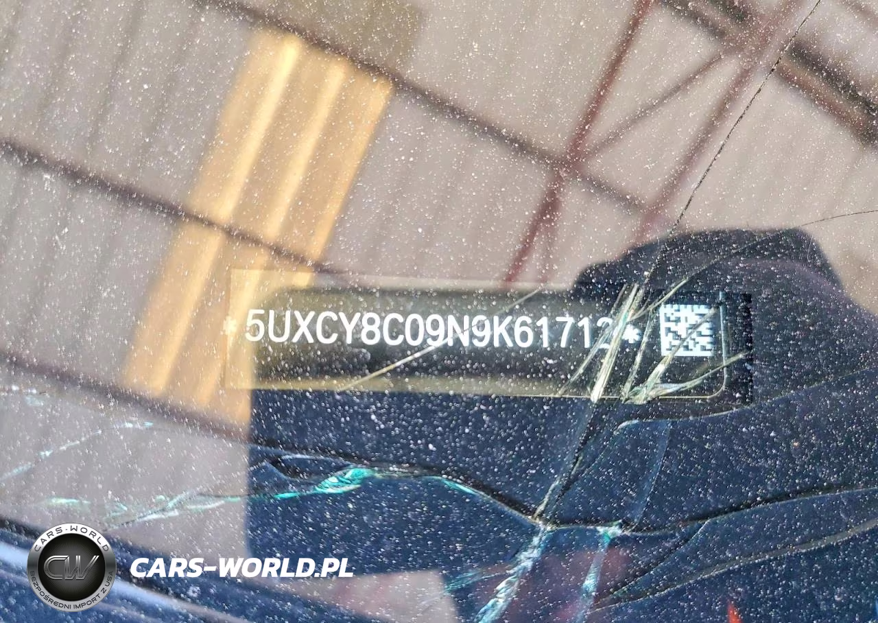 2022 BMW X6 M50I VIN:5UXCY8C09N9K61712 - 12