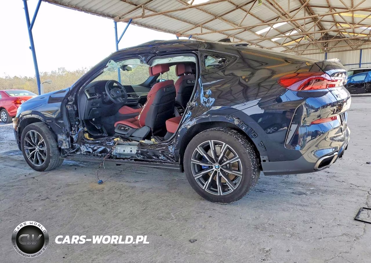 2022 BMW X6 M50I VIN:5UXCY8C09N9K61712 - 2