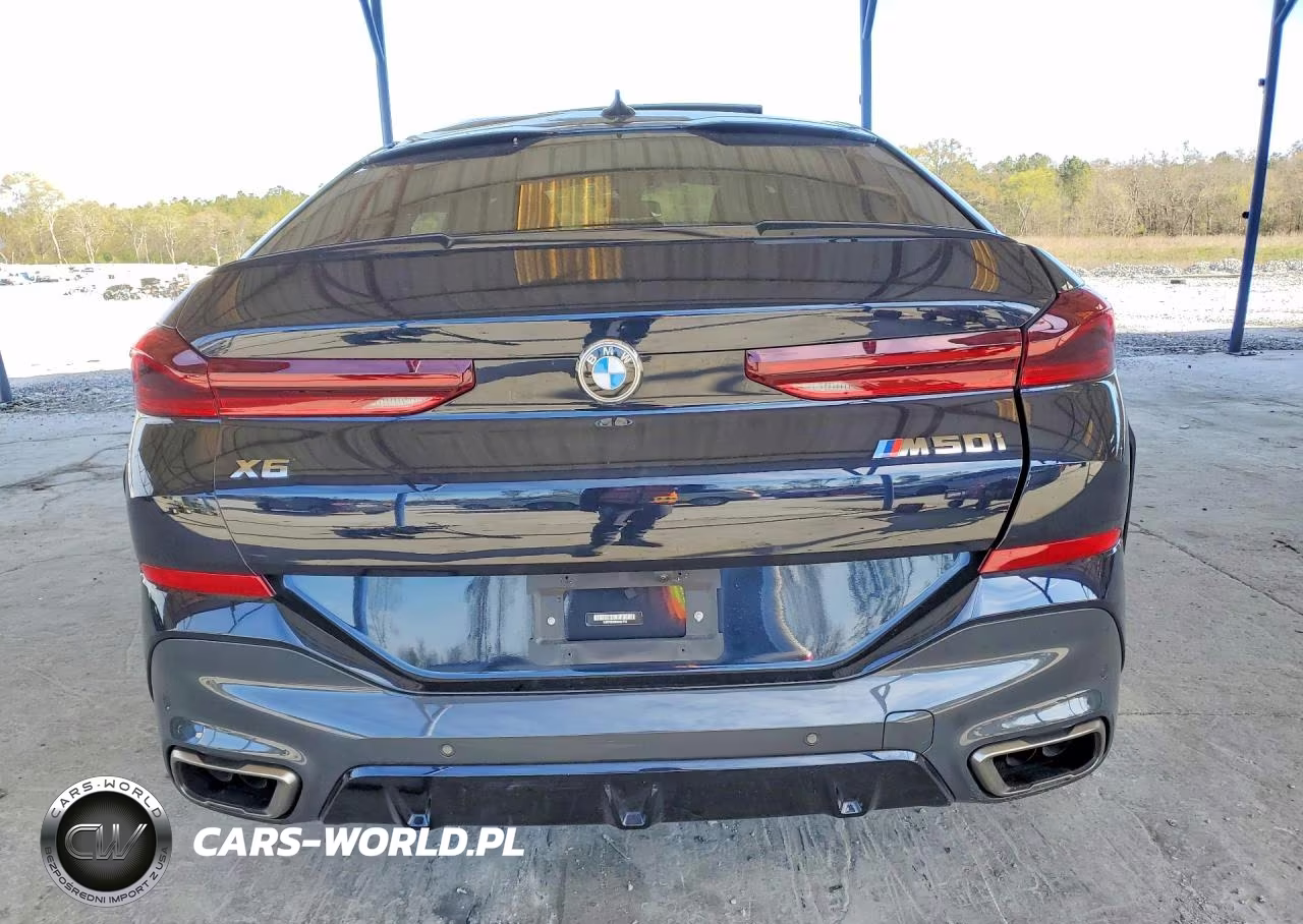 2022 BMW X6 M50I VIN:5UXCY8C09N9K61712 - 6