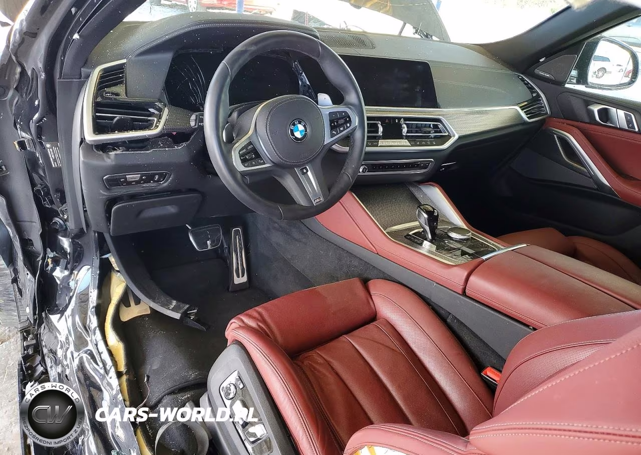 2022 BMW X6 M50I VIN:5UXCY8C09N9K61712 - 8