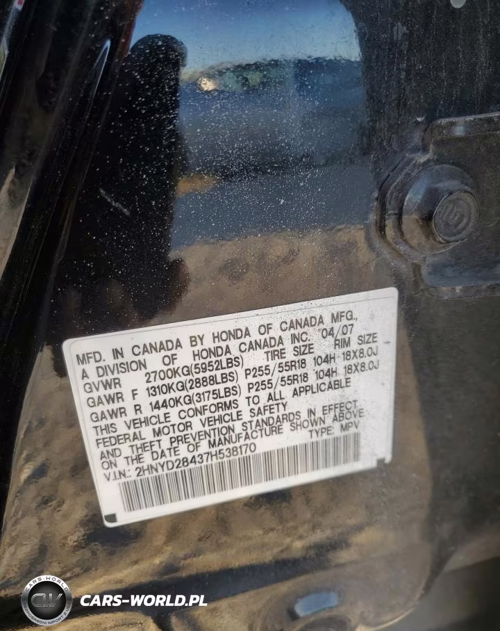 2007 Acura Mdx Technology VIN:2HNYD28437H538170 - 13