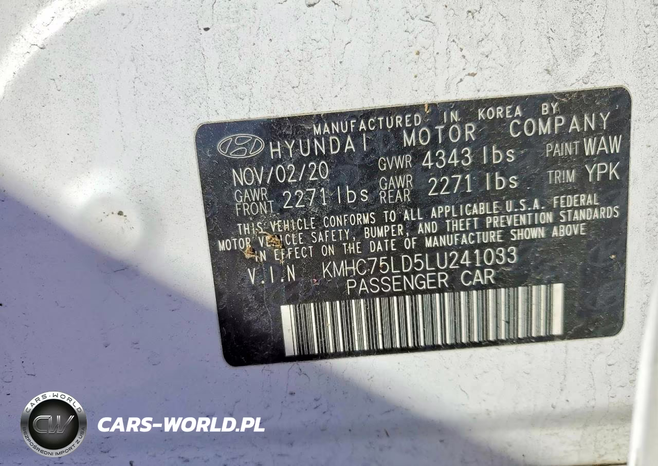 2020 Hyundai Ioniq Plug-In Hybrid Sel VIN:KMHC75LD5LU241033 - 13
