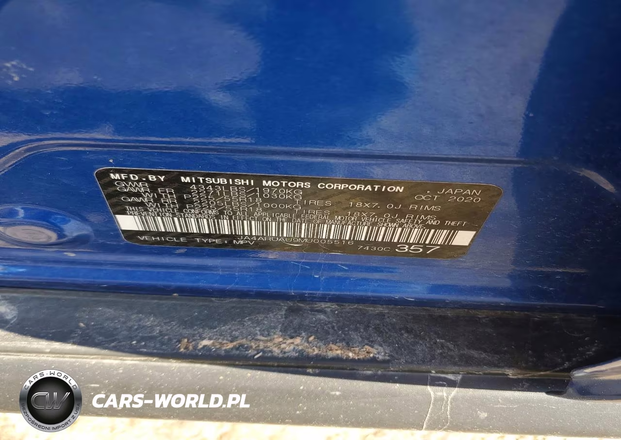 2021 Mitsubishi Outlander Sport VIN:JA4ARUAU9MU005516 - 13