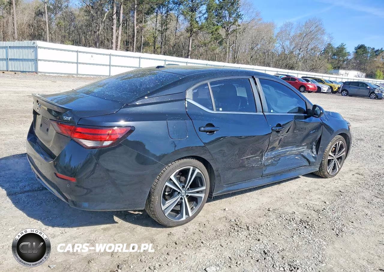 2021 Nissan Sentra Sr VIN:3N1AB8DV5MY319962 - 3