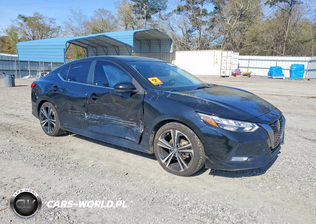 2021 Nissan Sentra Sr VIN:3N1AB8DV5MY319962 - 4