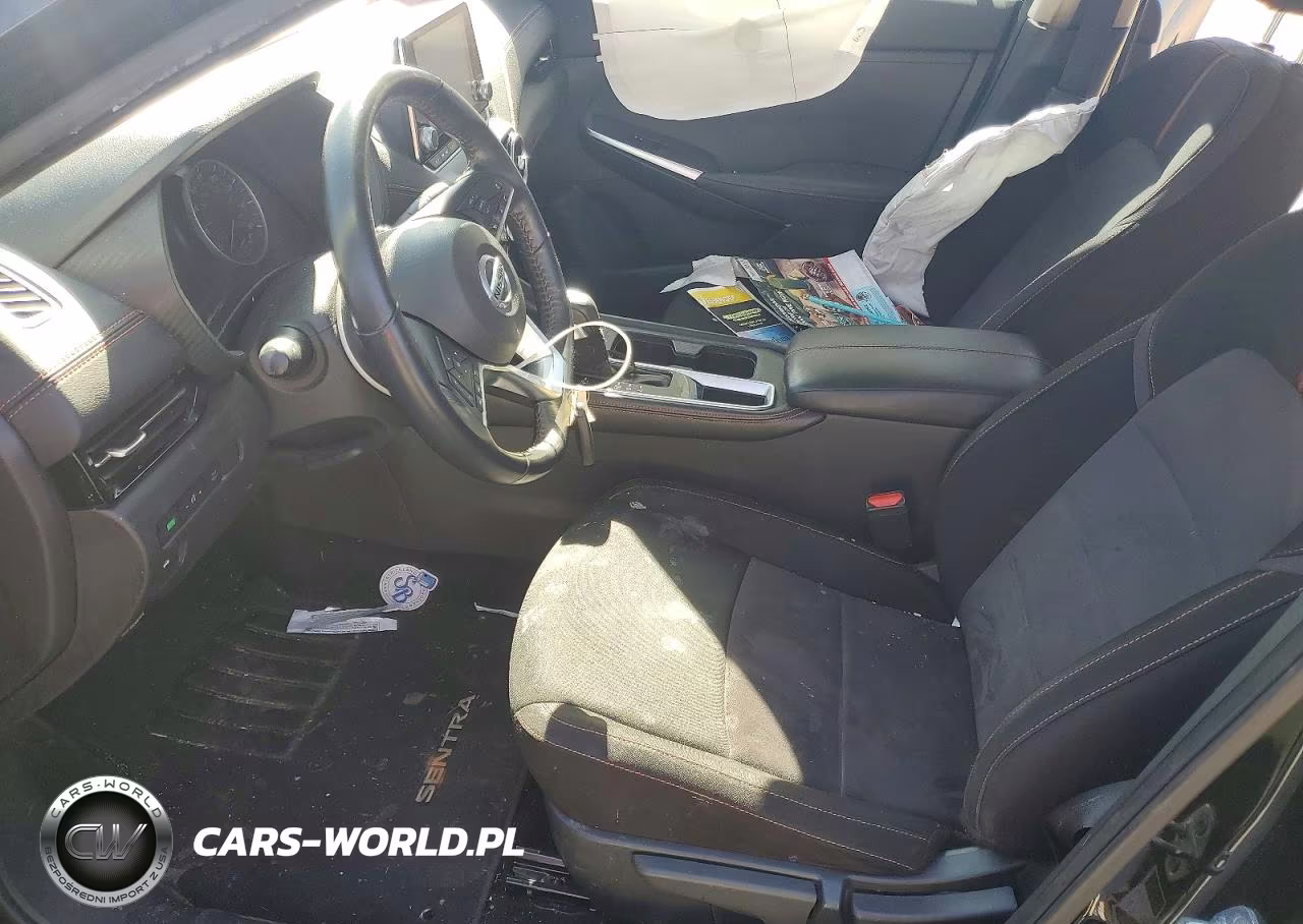2021 Nissan Sentra Sr VIN:3N1AB8DV5MY319962 - 7