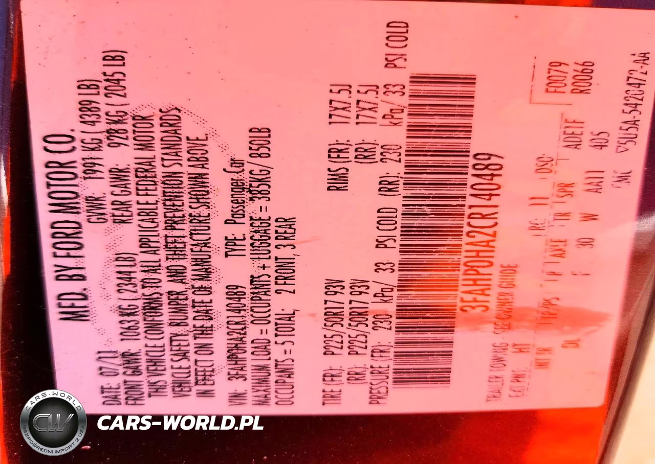 2012 Ford Fusion Se VIN:3FAHP0HA2CR140489 - 13