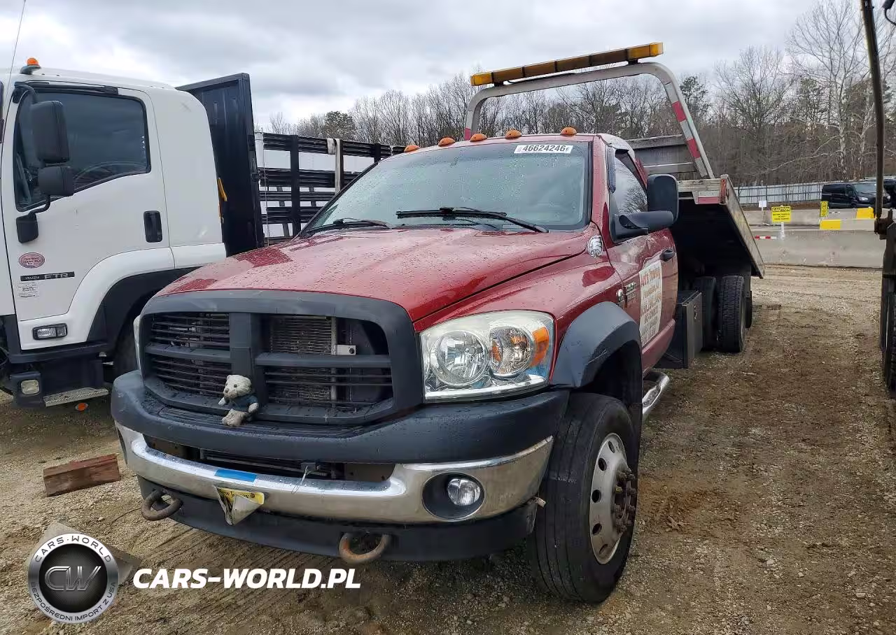 2008 Dodge Ram Chassis Cab Rollback Tow Truck
