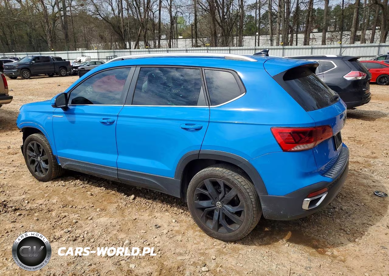 2022 Volkswagen Taos Se VIN:3VVTX7B21NM096971 - 2